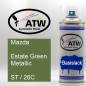 Preview: Mazda, Estate Green Metallic, ST / 26C: 400ml Sprühdose, von ATW Autoteile West.